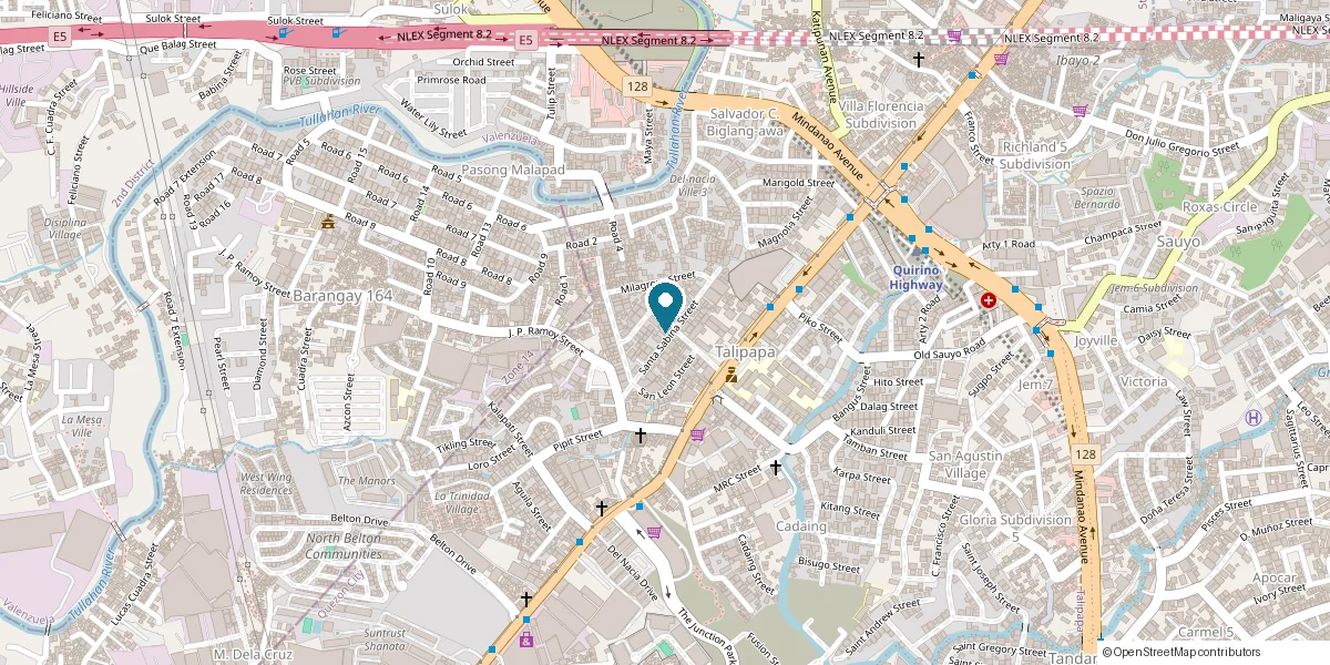 Map of COOLING POINT INDUSTRIES, INCORPORATED — 4 Mayflower Extension, Del Nacia Ville 3, Barangay Talipapa, 1116 Quezon City (Metro Manila)